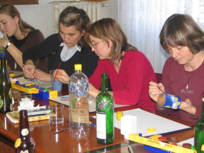 grupa przy pracy